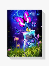 Diamantmaling Sommerfugle i potte - SEOS Shop ®