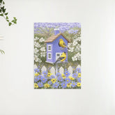 Diamantmaling Fugl i blomsterhave - SEOS Shop ®