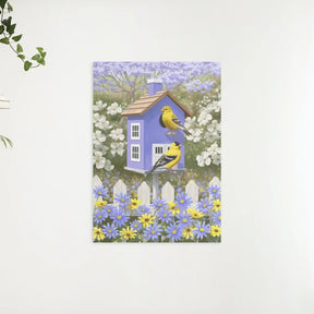 Diamantmaling Fugl i blomsterhave - SEOS Shop ®