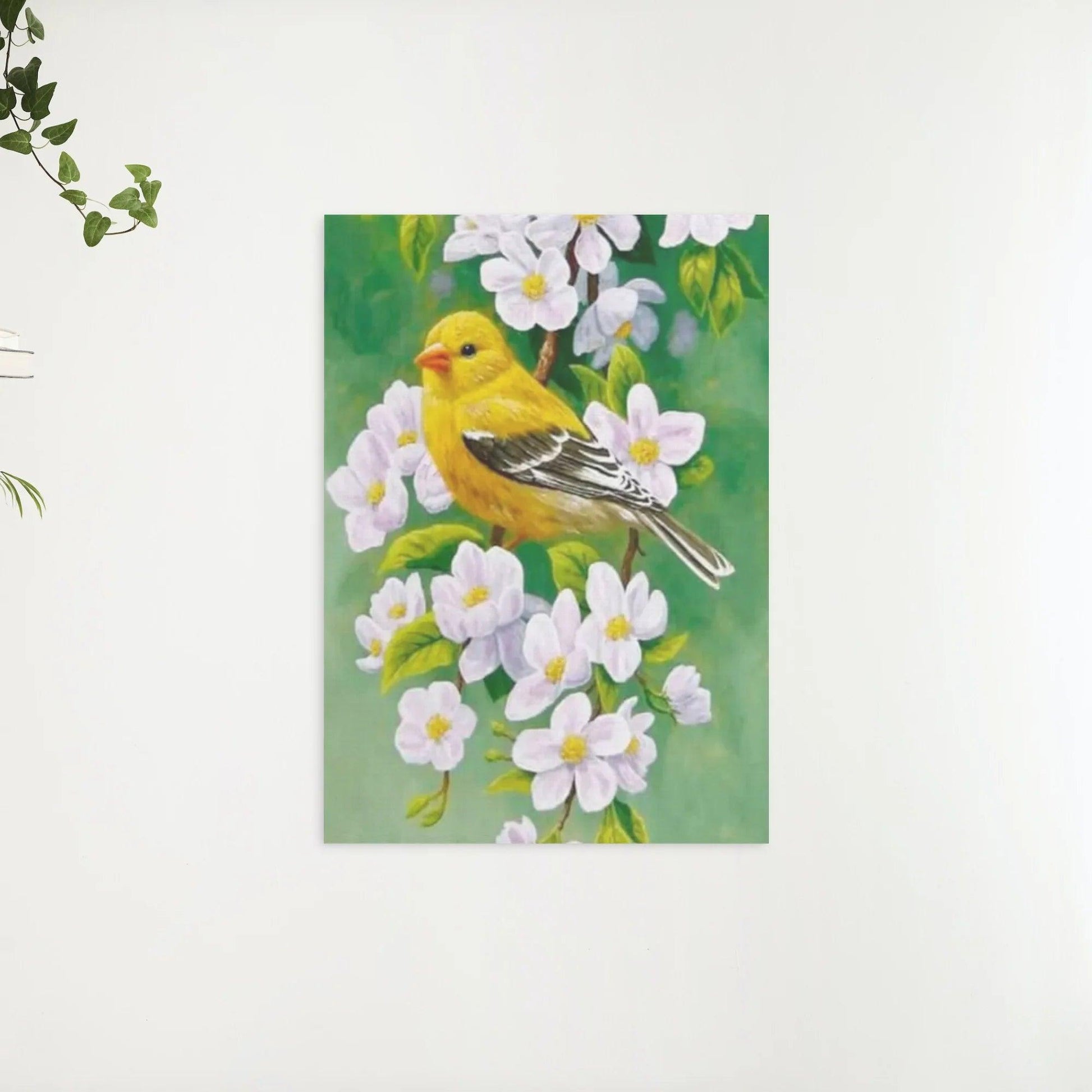 Diamantmaling Fugl med Blomst - SEOS Shop ®
