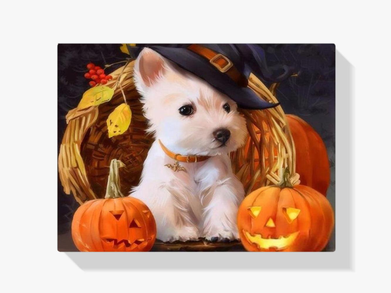 Diamantmaleri West Highland White Terrier - SEOS Shop ®