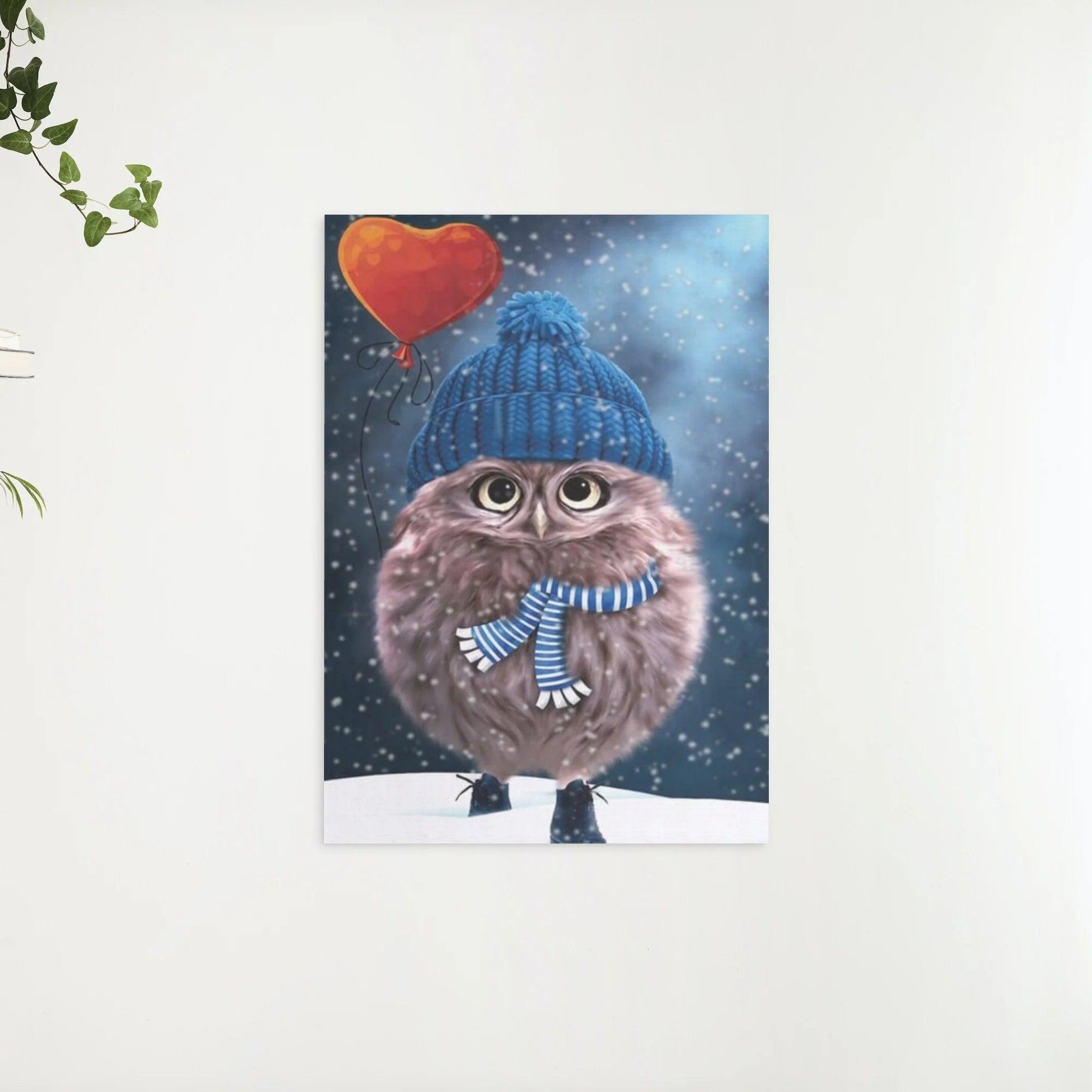 Diamantmaleri Vinter Angry Bird - SEOS Shop ®