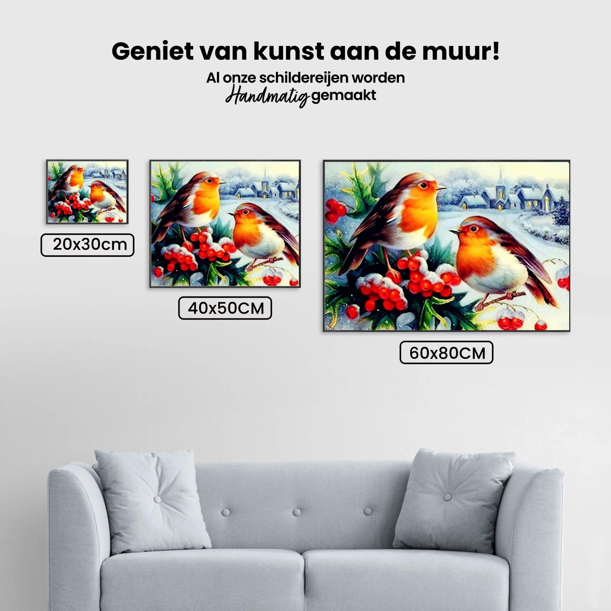 Diamantmaling Vinterfugle - SEOS Shop ®