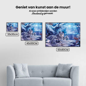 Diamantmaleri Vinterulv - SEOS Shop ®