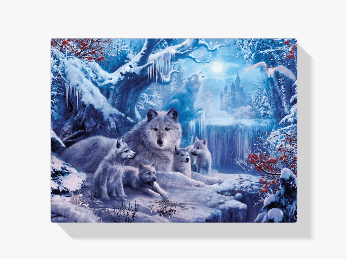 Diamantmaleri Vinterulv - SEOS Shop ®