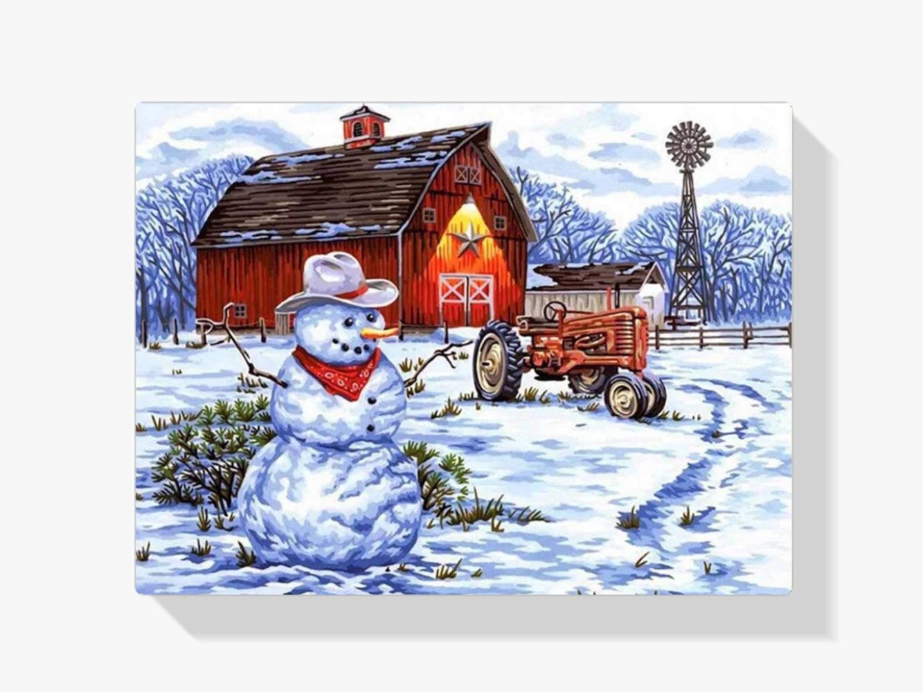 Diamantmaling Vintergård - SEOS Shop ®