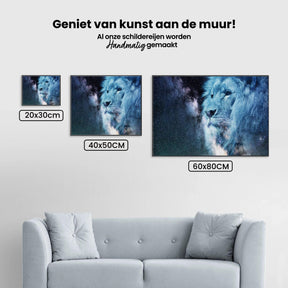 Diamantmaleri Hvid Løve - SEOS Shop ®