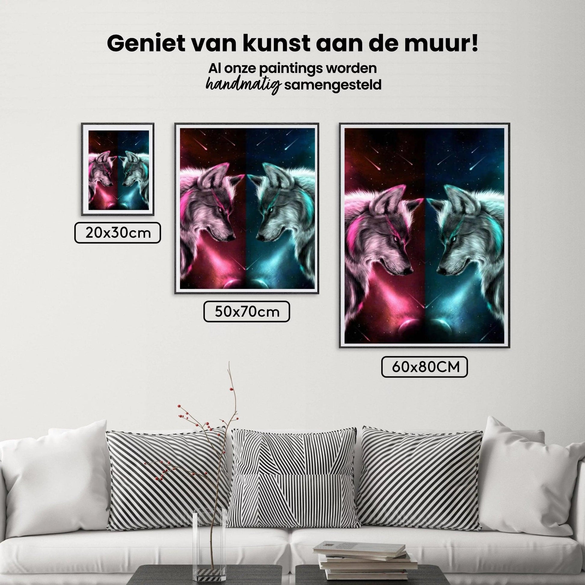 Diamantmaleri Ulv Kærlighed - SEOS Shop ®