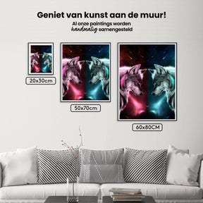 Diamantmaleri Ulv Kærlighed - SEOS Shop ®