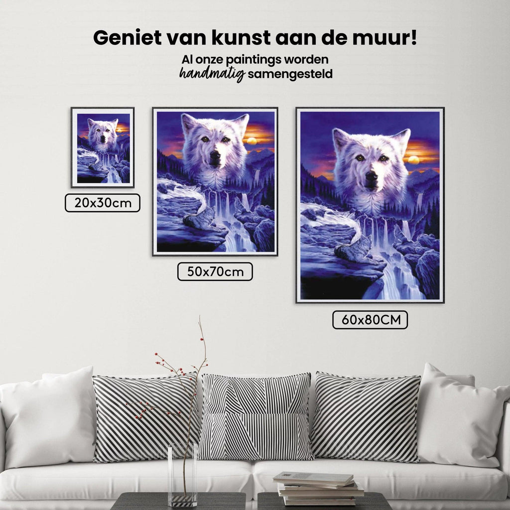 Diamantmaling Ulve Vandfald - SEOS Shop ®