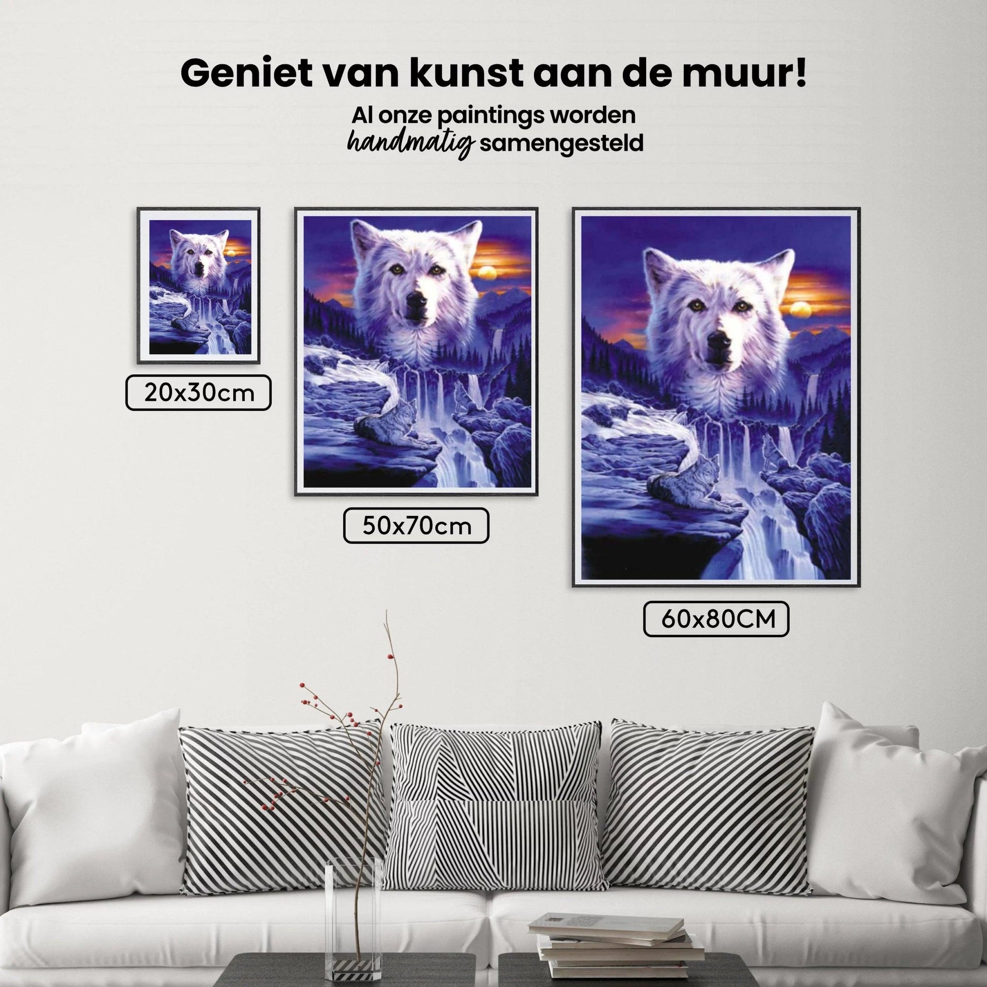 Diamantmaling Ulve Vandfald - SEOS Shop ®