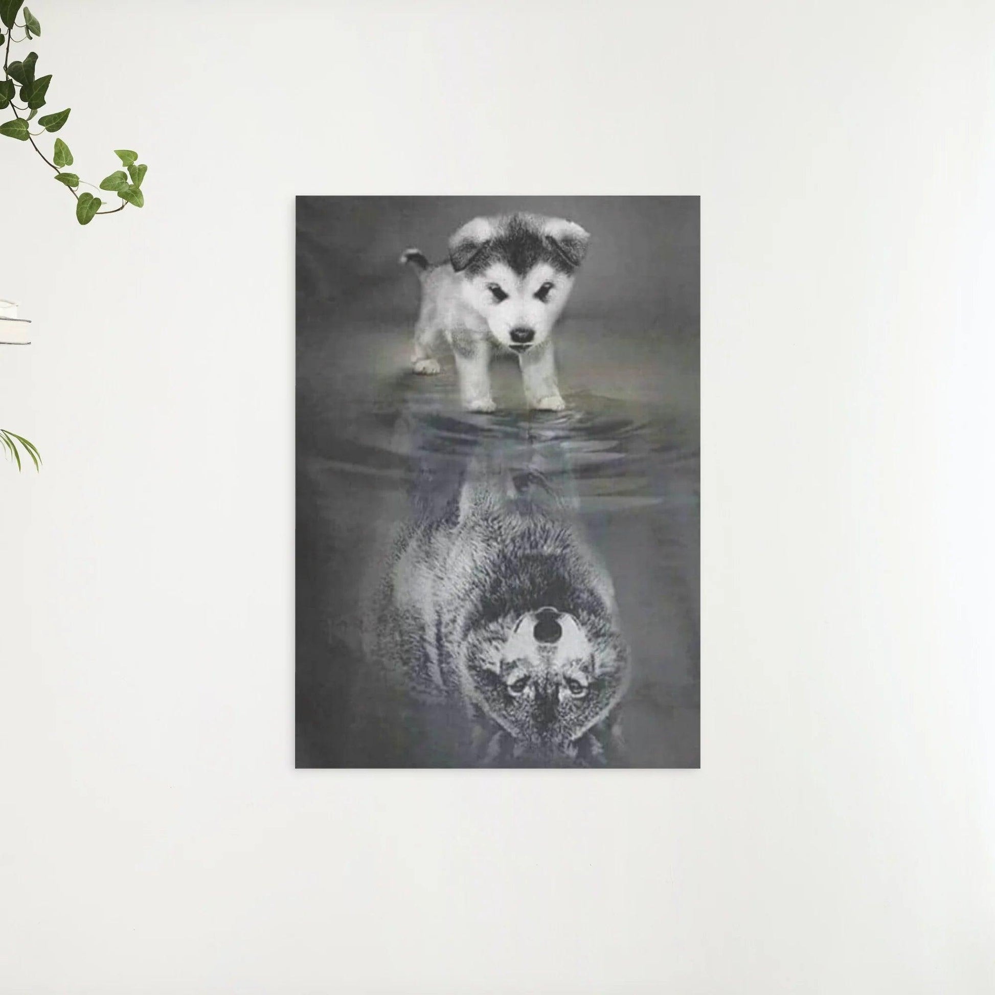 Diamantmaleri Ulveunge i spejlbillede – SEOS Shop ®