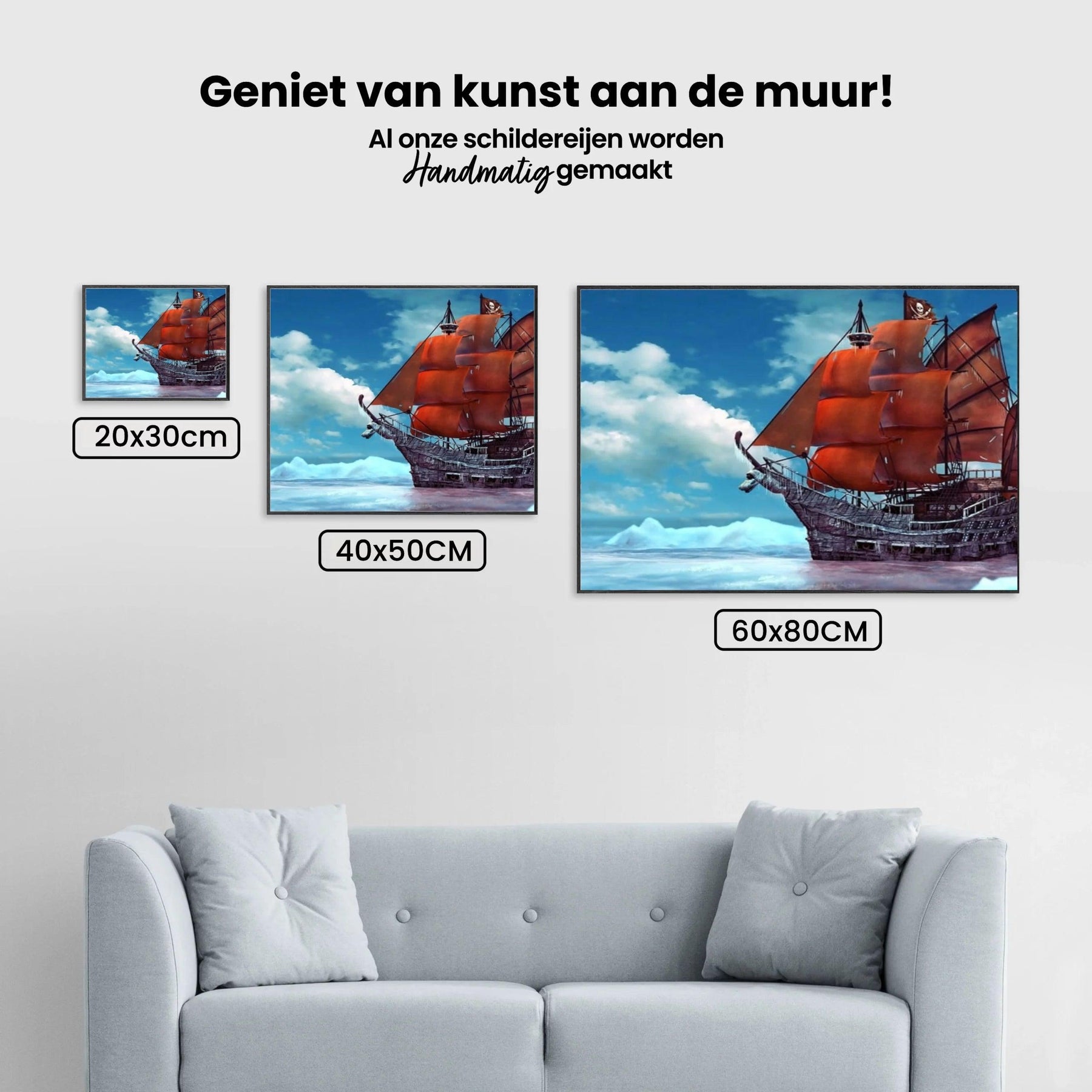 Diamantmaling Sejlbåd - SEOS Shop ®