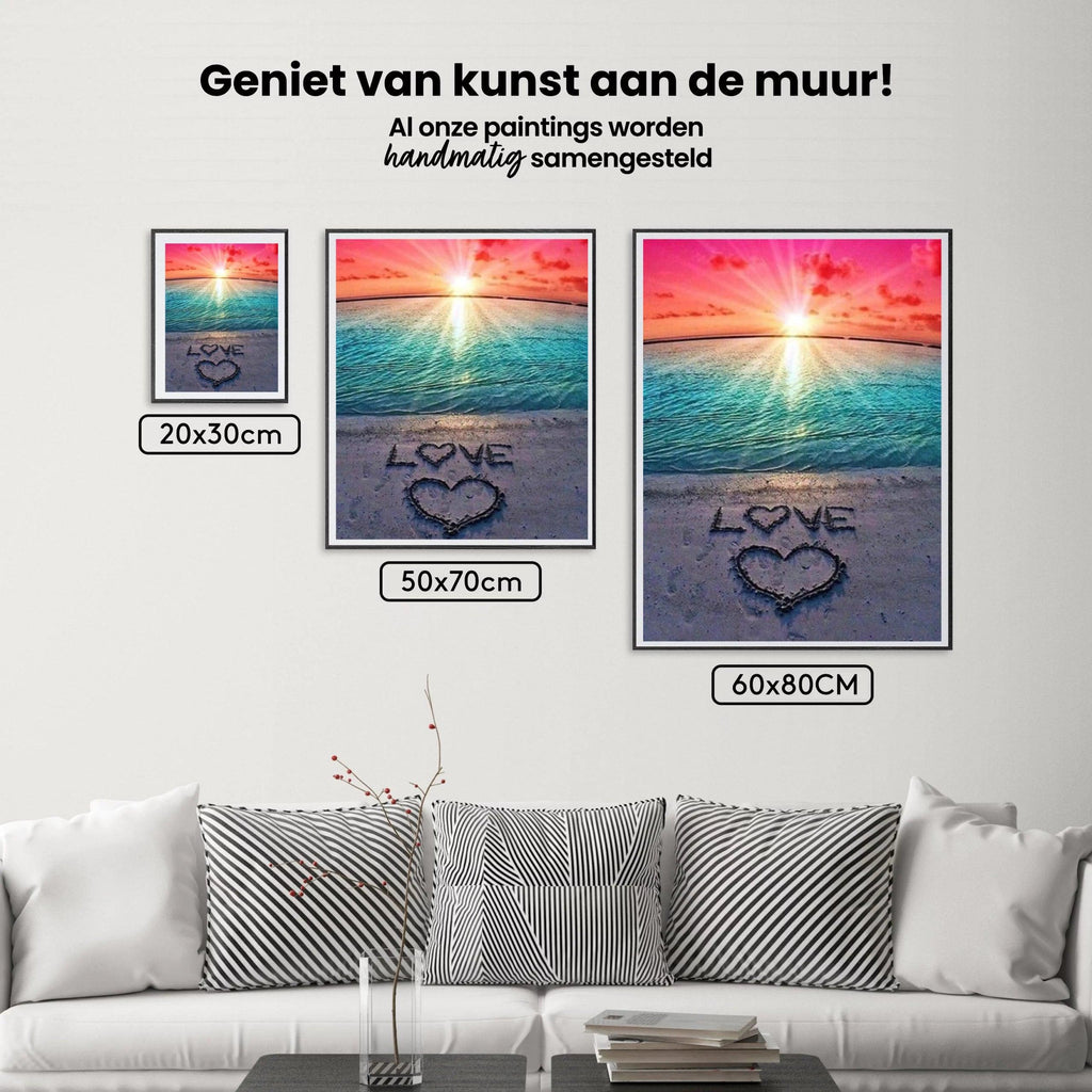 Diamantmaleri Solnedgang - SEOS Shop ®