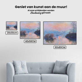 Diamantmaleri Solnedgang på Seinen - SEOS Shop ®