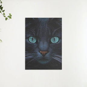 Diamantmaleri Sort kat og blå øjne - SEOS Shop ®