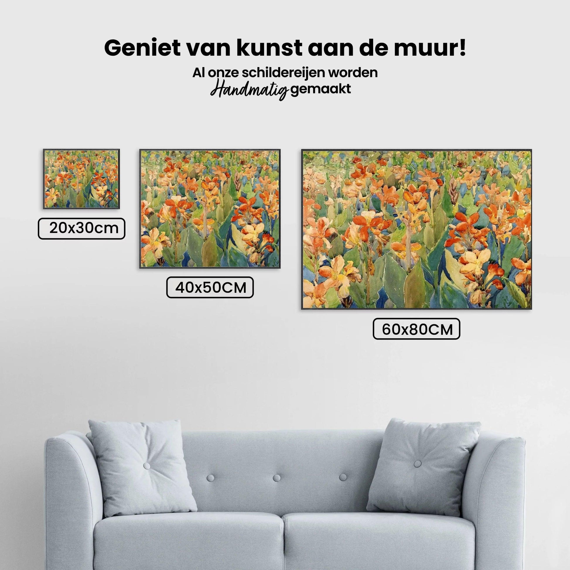 Diamantmaleri - Blomsterbed - SEOS Shop ®