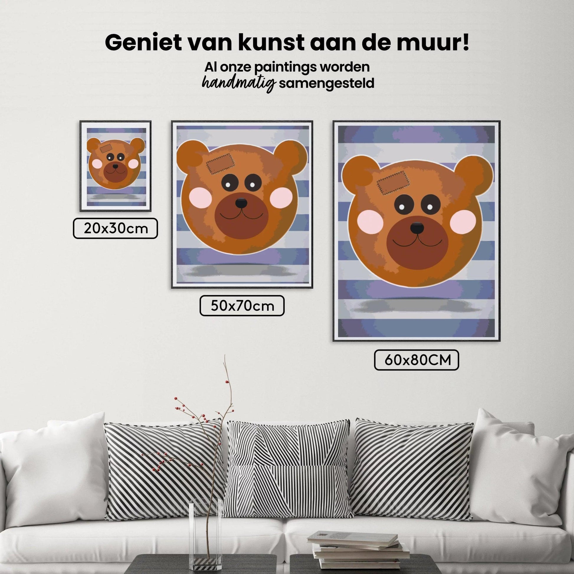Diamantmaling - Bjørn fra plakaten - SEOS®