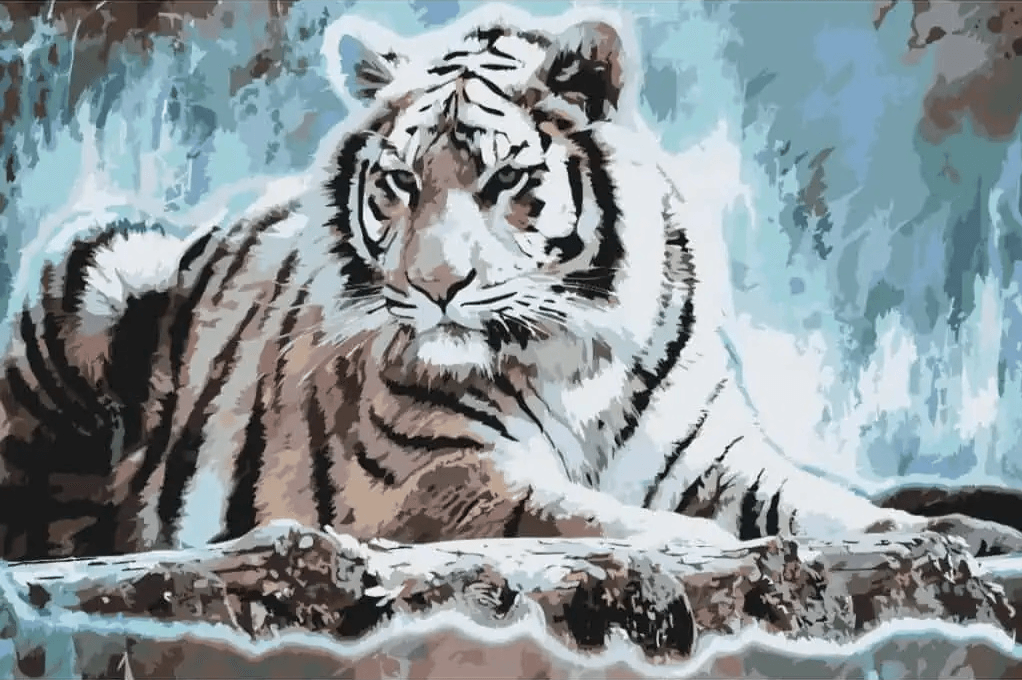 Diamantmaleri - Bengalsk tiger - SEOS®