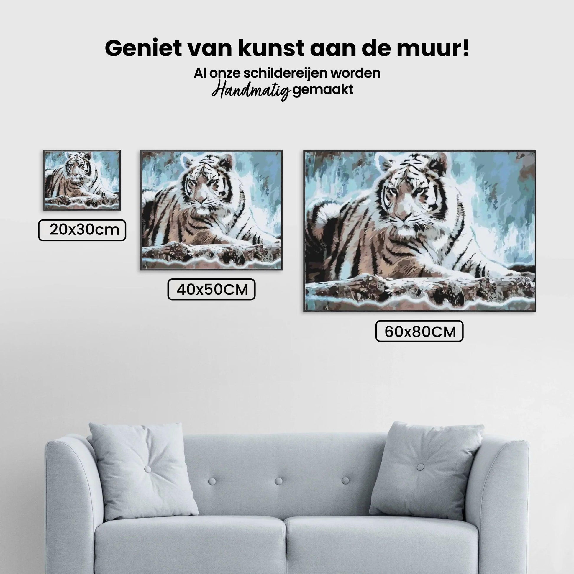 Diamantmaleri - Bengalsk tiger - SEOS®