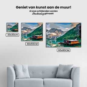 Diamantmaling - Bjerghytte - SEOS Shop ®