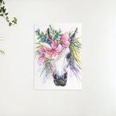 Diamantmaleri - Blomster Enhjørning - SEOS®