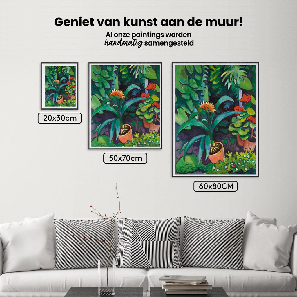 Diamantmaling - Blomster i haven - SEOS Shop ®