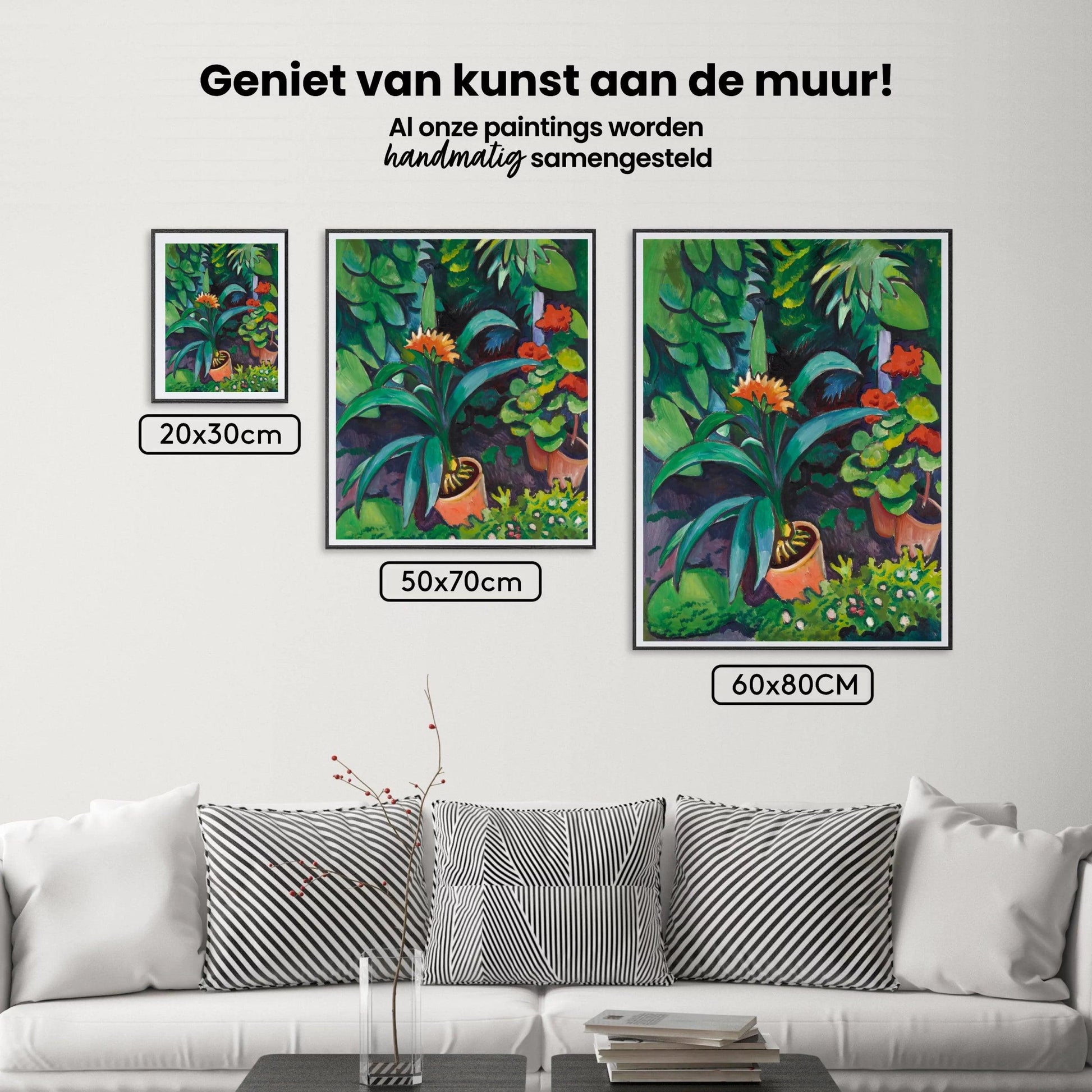 Diamantmaling - Blomster i haven - SEOS Shop ®