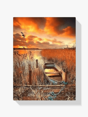 Diamantmaling - Båd på vandet - SEOS Shop ®