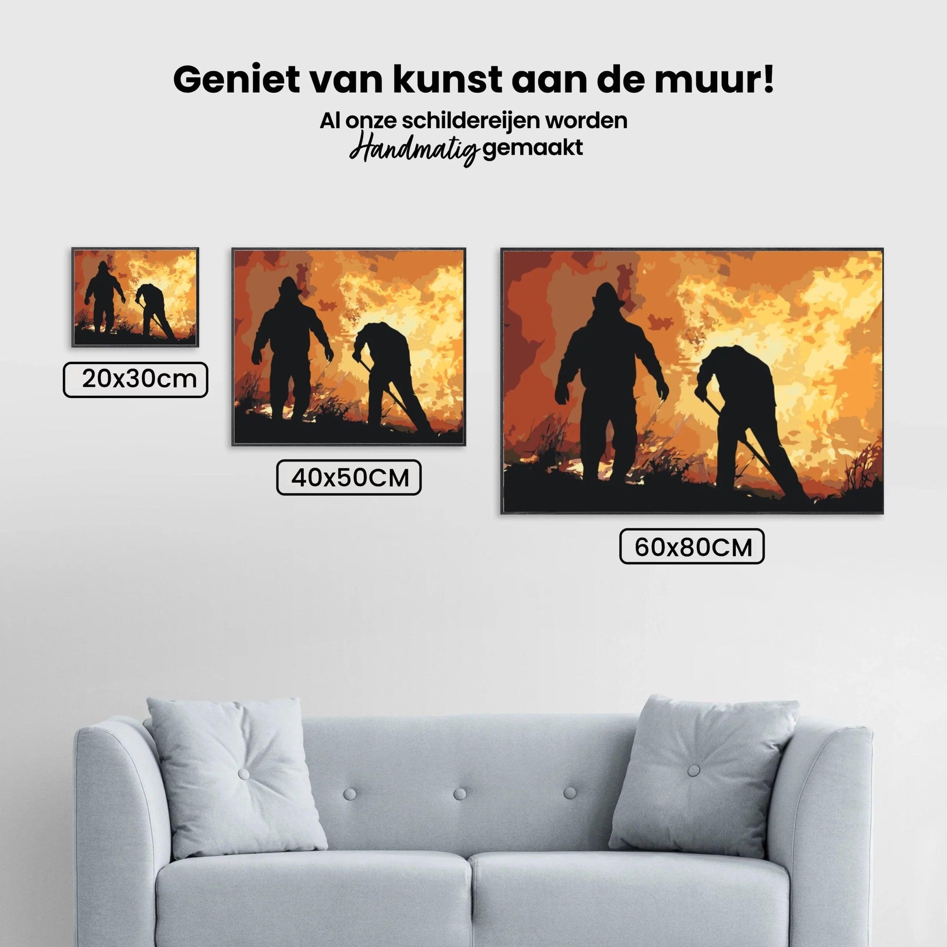 Diamantmaling - Brandmænd i aktion - SEOS Shop ®