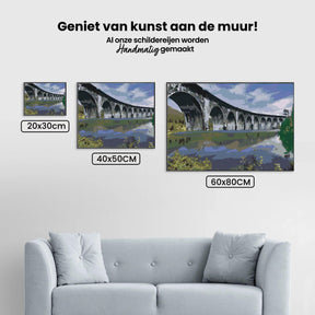 Diamantmaleri - Bro over søen - SEOS Shop ®