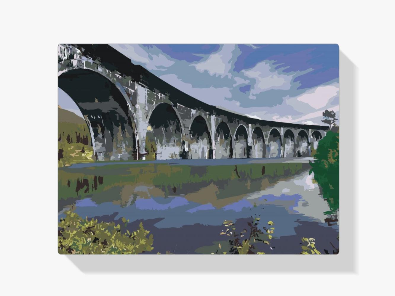 Diamantmaleri - Bro over søen - SEOS Shop ®