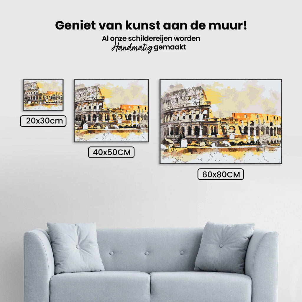 Diamantmaleri - Colosseum-illustrationer - SEOS Shop ®