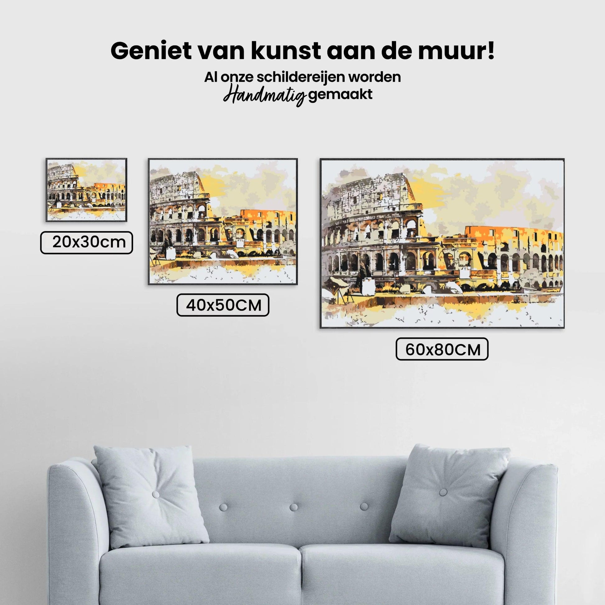 Diamantmaleri - Colosseum-illustrationer - SEOS Shop ®