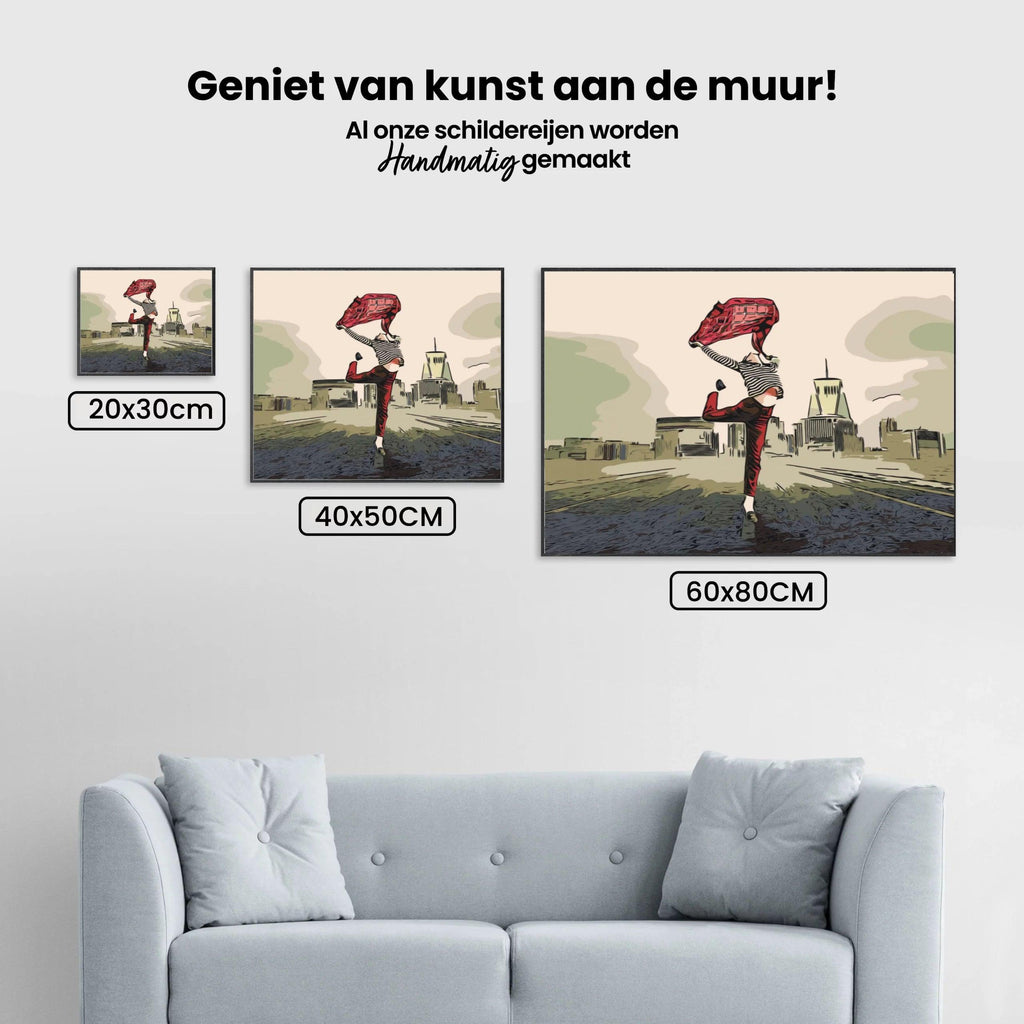 Diamantmaling - Dans i byens gader - SEOS Shop ®