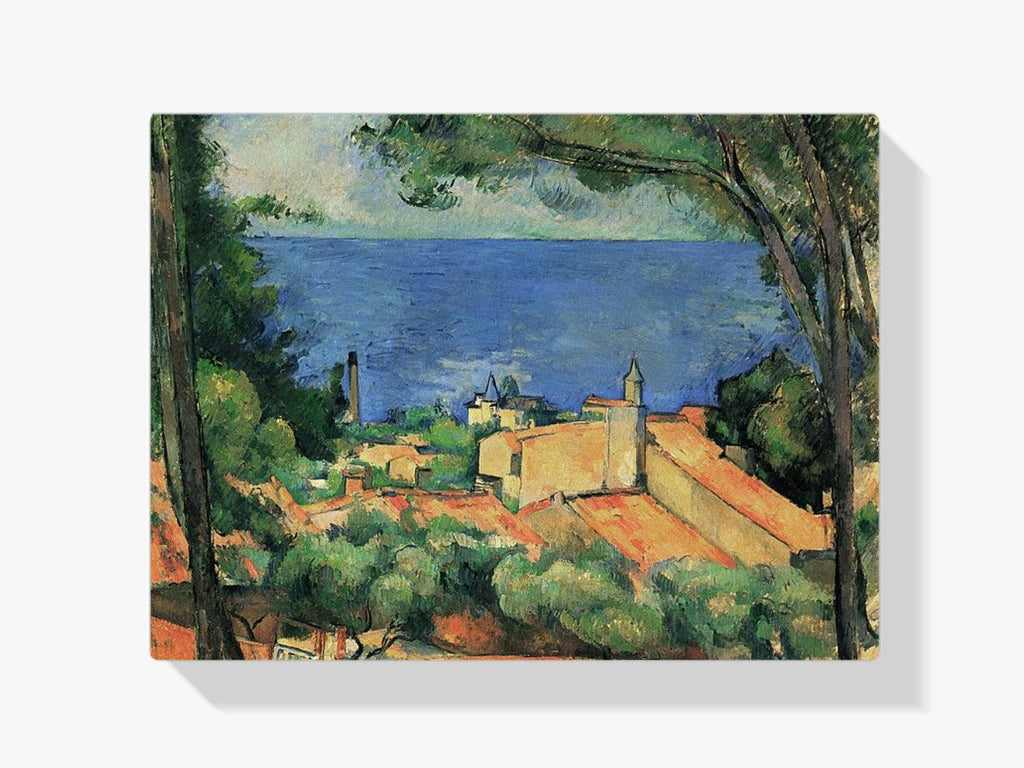 Diamantmaleri - L'estaque med røde tage - SEOS Shop ®