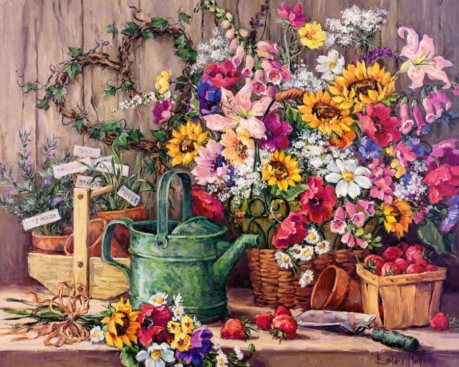 Diamantmaling - Pottemagerbænken - SEOS Shop ®