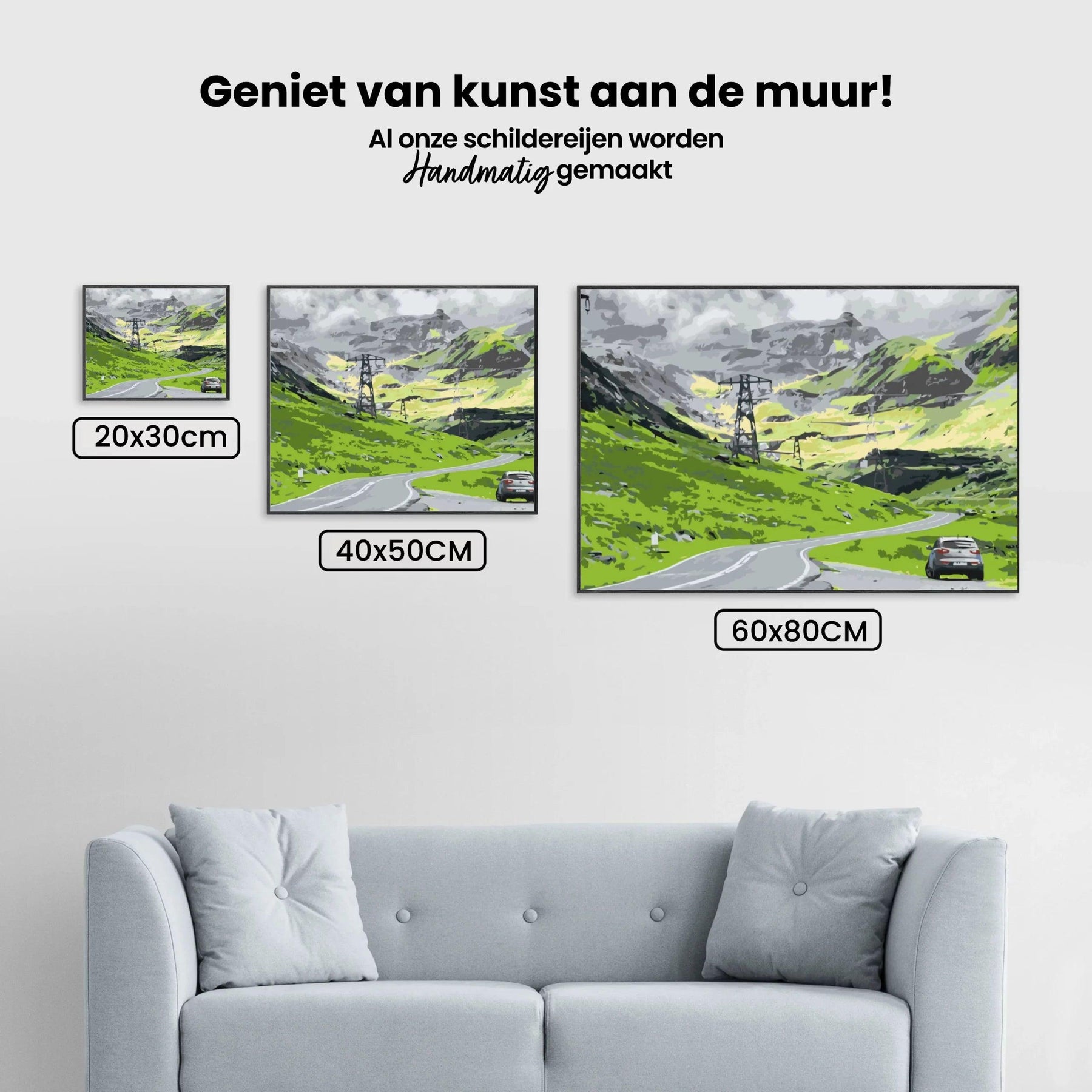 Diamantmaling - Transfagarasan-vejen i Rumænien - SEOS Shop ®