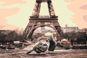 Diamantmaling - Duer i Paris - SEOS®