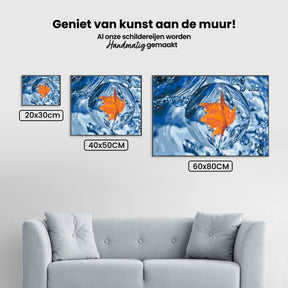 Diamantmaling - Et blad i en dråbe - SEOS Shop ®