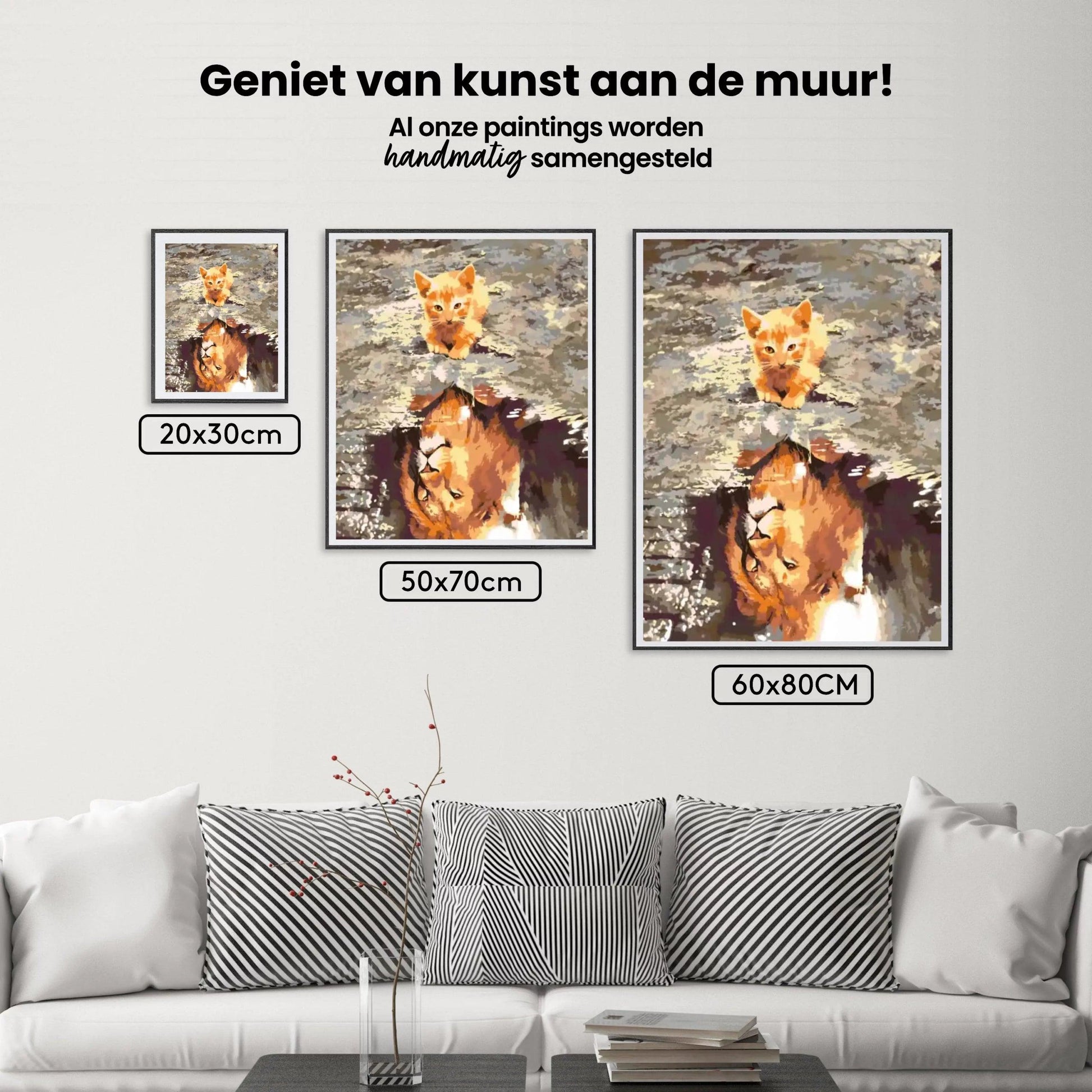 Diamantmaling - En killing eller en løve - SEOS®