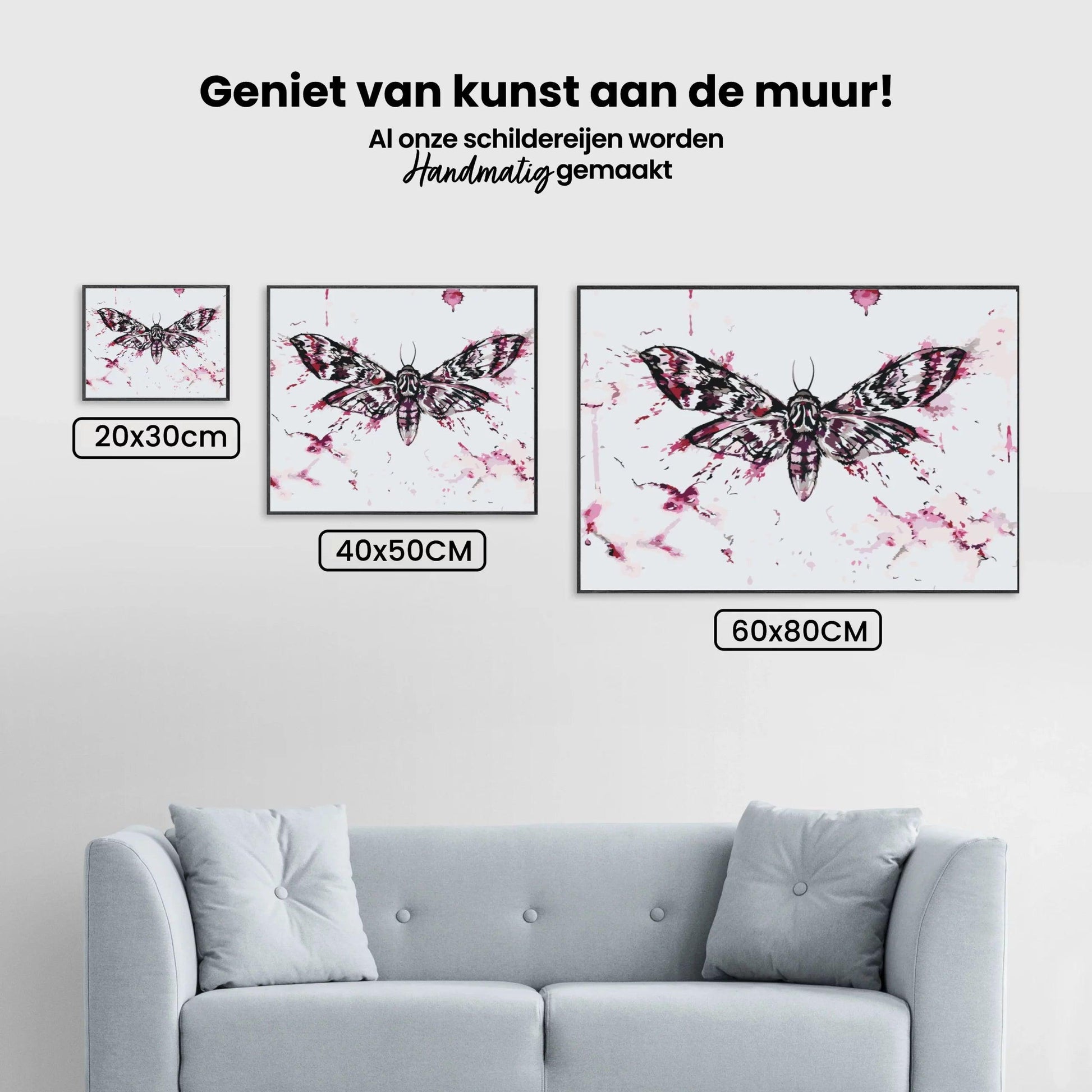 Diamantmaling - Maling af en sommerfugl - SEOS®