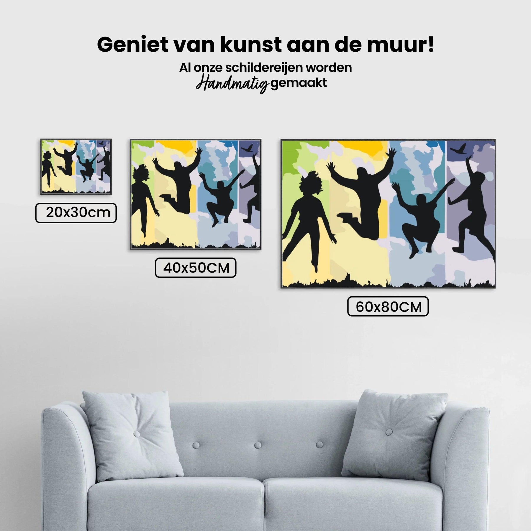 Diamantmaling - Et glædesfyldt spring - SEOS Shop ®