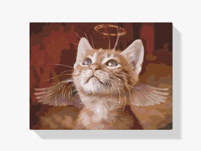 Diamantmaleri - Englekat - SEOS®