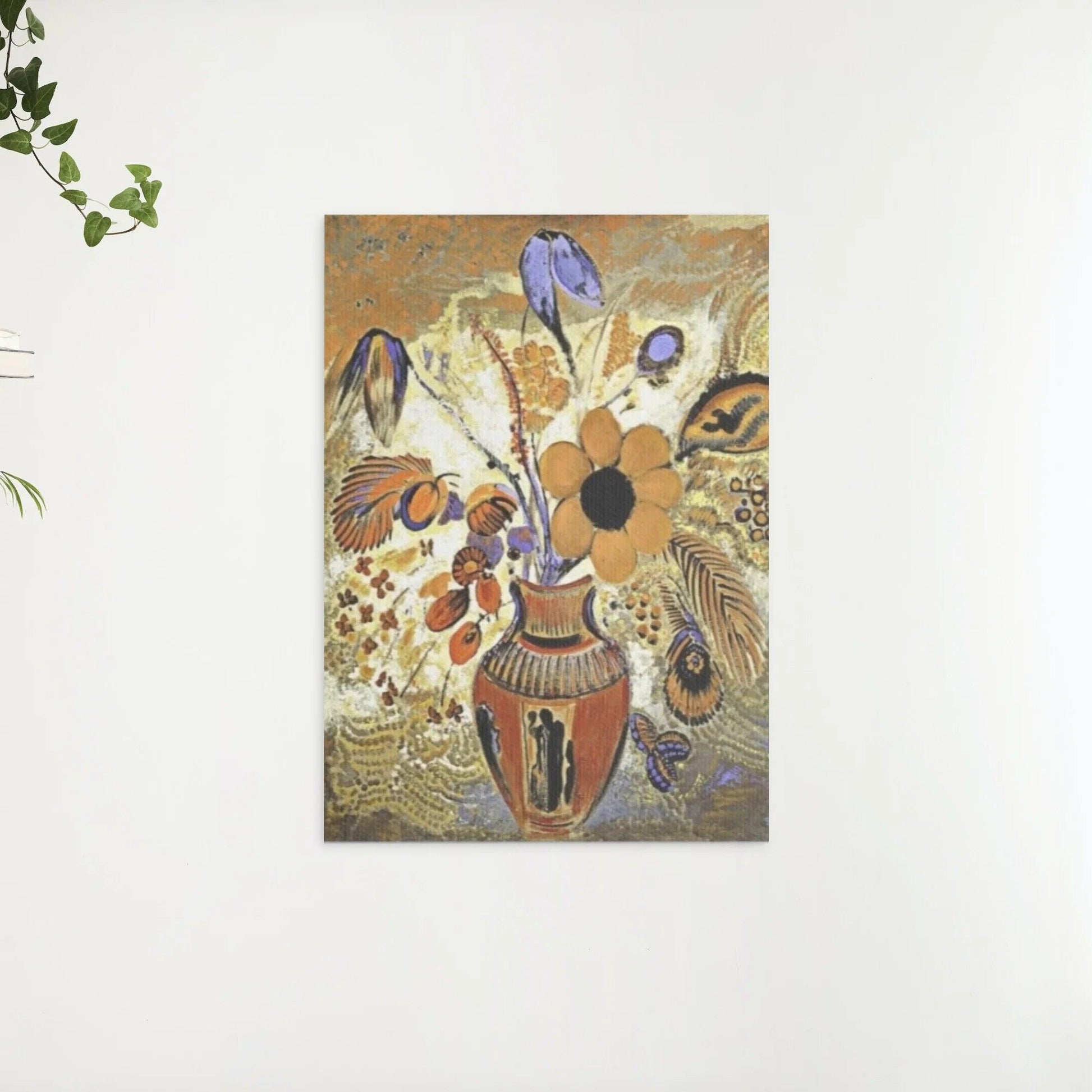 Diamantmaleri - Etruskisk vase med blomster - SEOS Shop ®