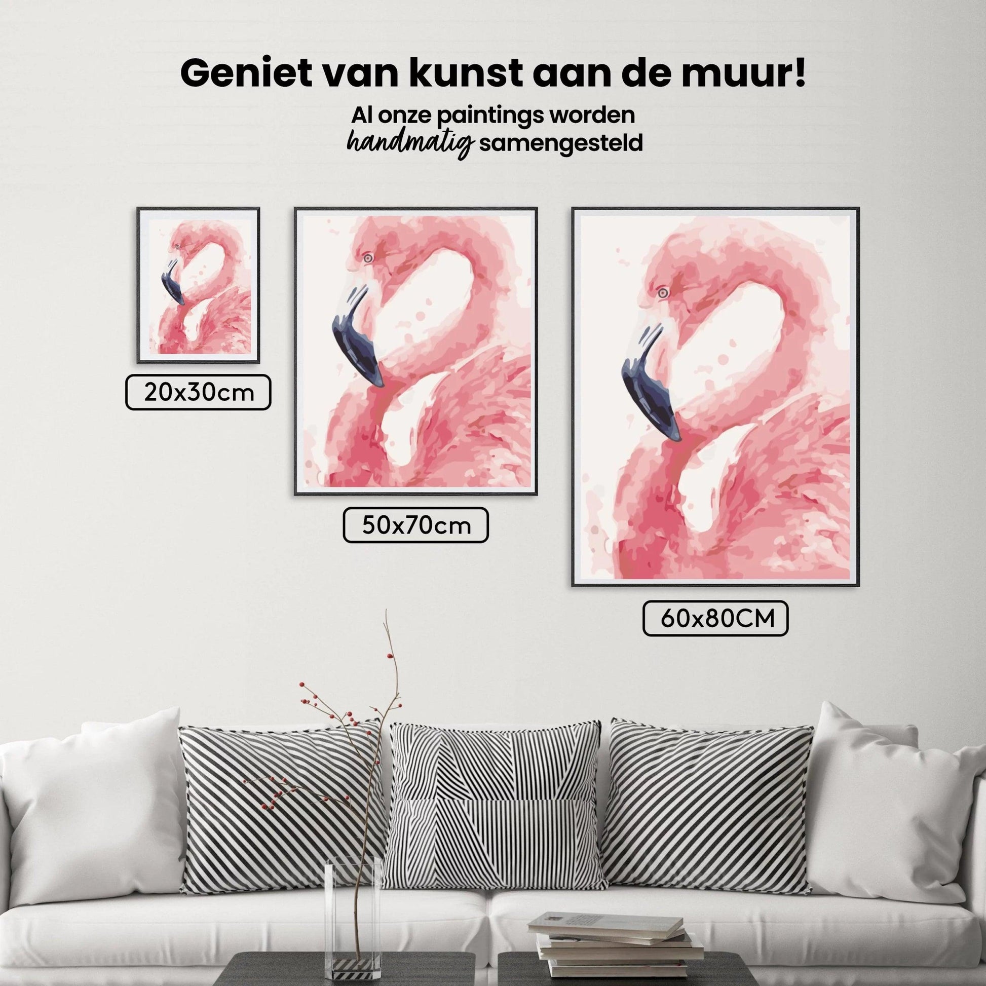 Diamantmaleri - Flamingo - SEOS®