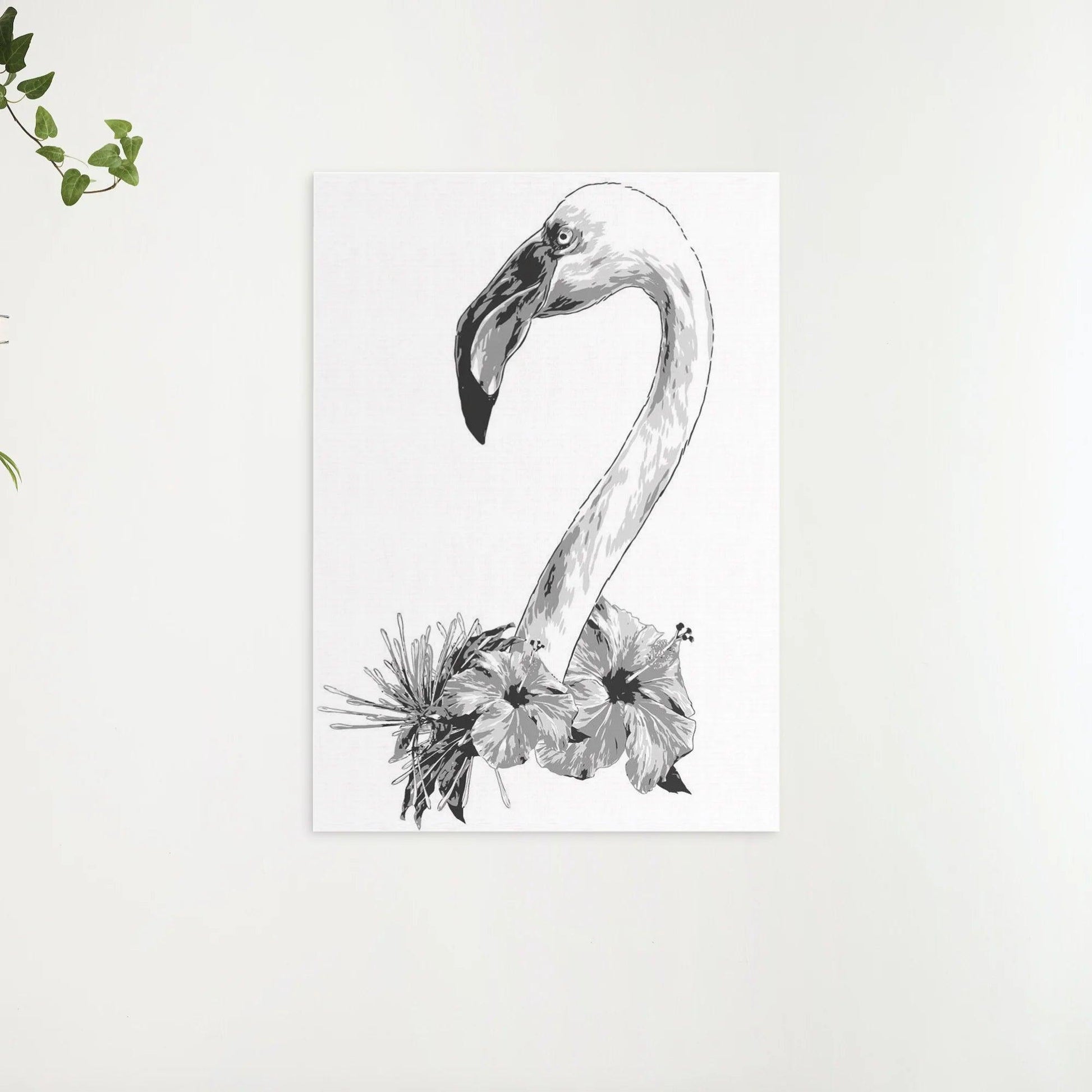 Diamantmaleri - Flamingohoved - SEOS®