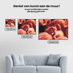 Diamantmaleri - Flamingoer 2 - SEOS®