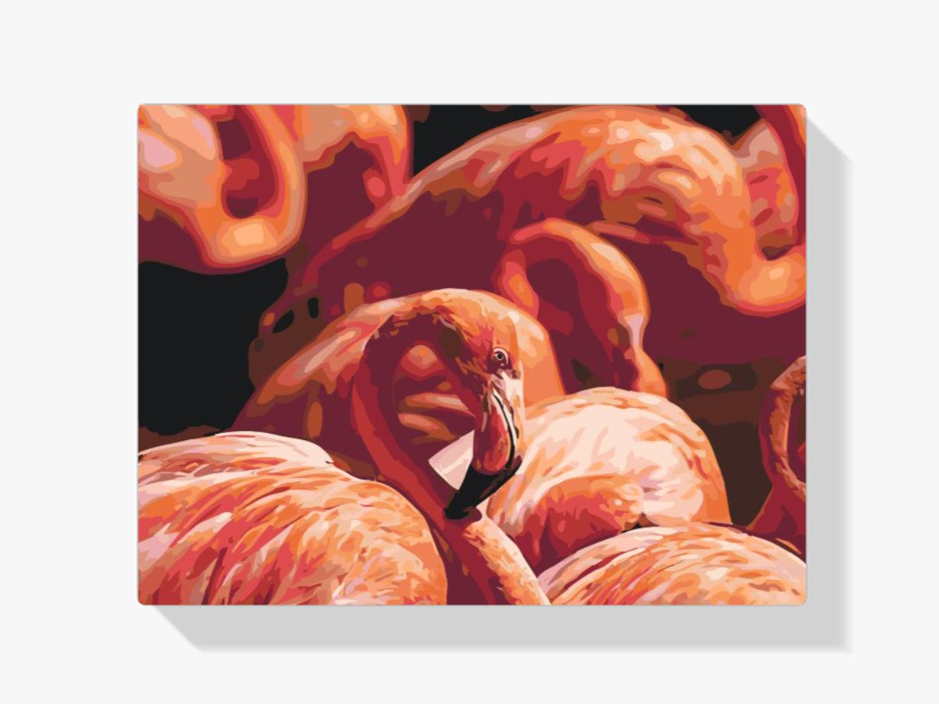 Diamantmaleri - Flamingoer 2 - SEOS®