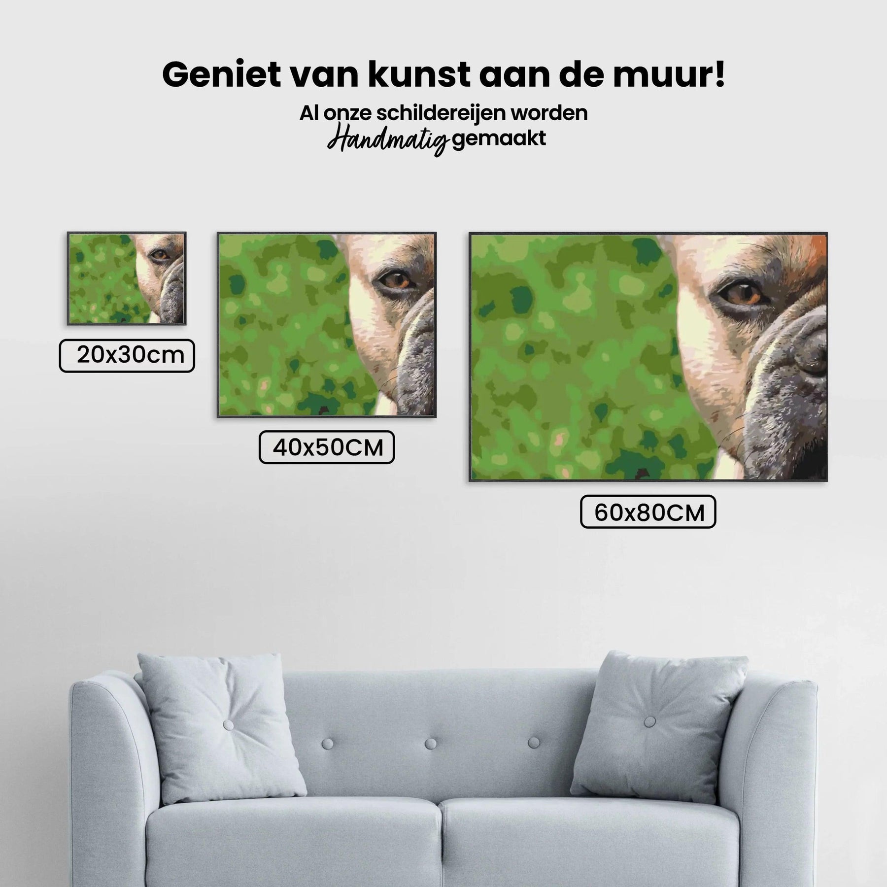 Diamantmaleri - Fransk Bulldog - SEOS®